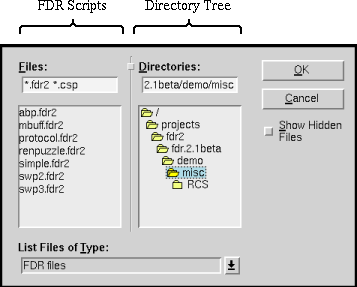 File Selection Window