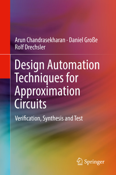Großformat des Buches: Design Automation Techniques for Approximation Circuits