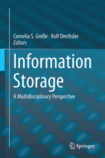 Großformat des Buches: Information Storage - A Multidisciplinary Perspective