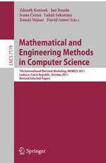 Großformat des Buches: Mathematical and Engineering Methods in Computer Science