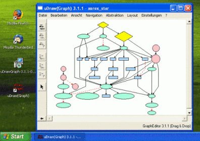 uDraw(Graph) on MS-Windows