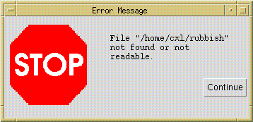 [An Error Window]